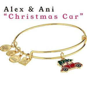 Alex & Ani Christmas Car bangle